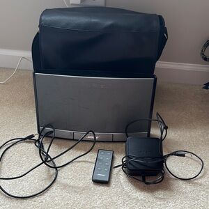 Bose SoundDock System with Remote and Charger - Black and Silver